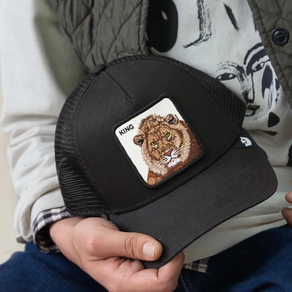 lippis Lion King Trucker,>Goorin Bros Hot