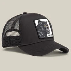 lippis Panther Trucker All Black,>Goorin Bros Clearance