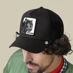 lippis Panther Trucker All Black,><noscript><img width=