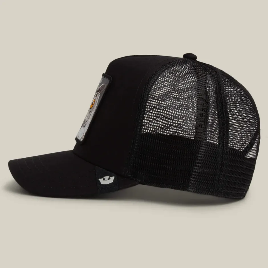 lippis Wise Ass Owl Trucker,>Goorin Bros New