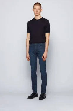 , Miesten Farkut, Delaware Nos Cashmere Touch Indigo><noscript><img width=