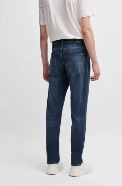 Miesten Farkut, H-RE-MAINE Indigo>Hugo Boss Discount