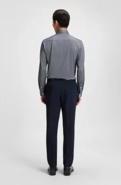 miesten kauluspaita, P-ROAN PERFORMANCE STRECH OXFORD>Hugo Boss Discount