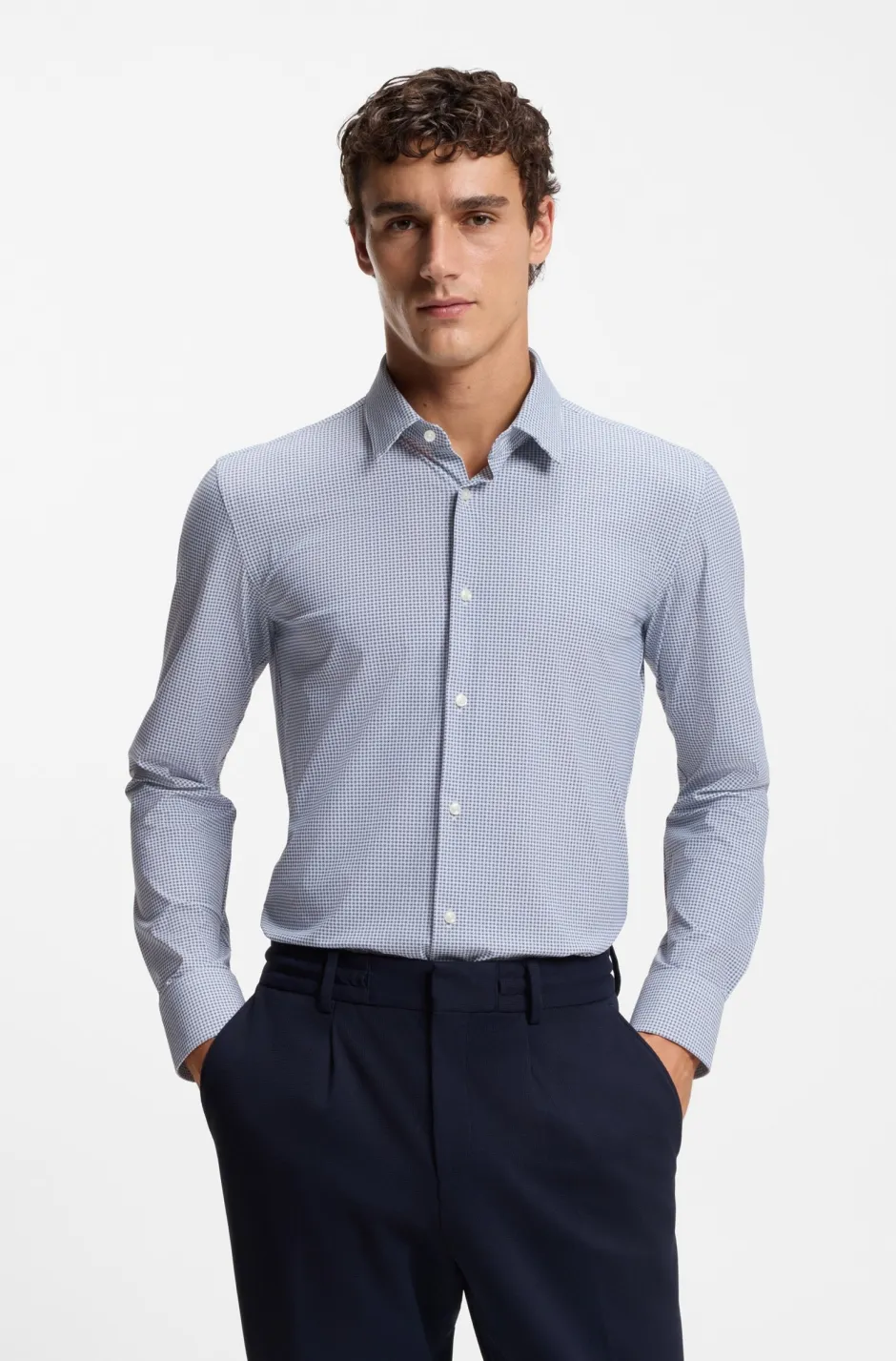 miesten kauluspaita P-HANK-S-K-261 Performance Stretch,>Hugo Boss Outlet