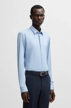 miesten kauluspaita, P-ROAN PERFORMANCE STRECH OXFORD>Hugo Boss