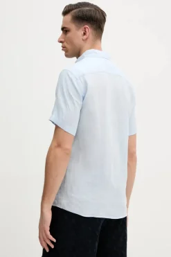 miesten lyhythihainen kauluspaita, H-ROAN SS LINEN>Hugo Boss New