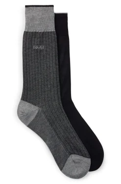 Miesten Sukat 2-Pack, MINI DESIGN>Hugo Boss New