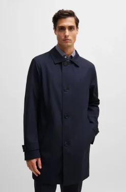 Miesten Takki, P-JARED TECHNICAL WOOL COAT, WATER REPEL>Hugo Boss