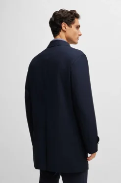 Miesten Takki, P-JARED TECHNICAL WOOL COAT, WATER REPEL>Hugo Boss