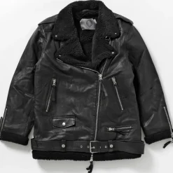 Naisten Nahkatakki Emilia Nahkatakki Karvalla>Human Scales Outlet