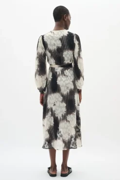 mekko, BASIRA WRAP DRESS><noscript><img width=