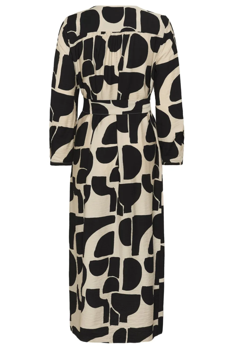 mekko LYNNIW Belted Dress, musta kuosillinen>Inwear Hot