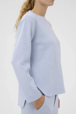 naisten collegepaita GincentIW Melange Crewneck,><noscript><img width=