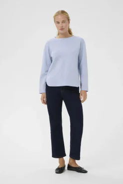 naisten collegepaita GincentIW Melange Crewneck,><noscript><img width=