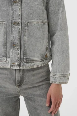 naisten farkkutakki, NANASIW DENIM JACKET><noscript><img width=