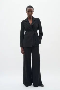 naisten housut, BRIEZIW SLIT PANTS>Inwear Clearance