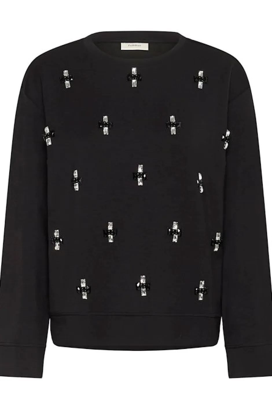 naisten paita KINCENTIW DECO BLOUSE, musta>Inwear Online