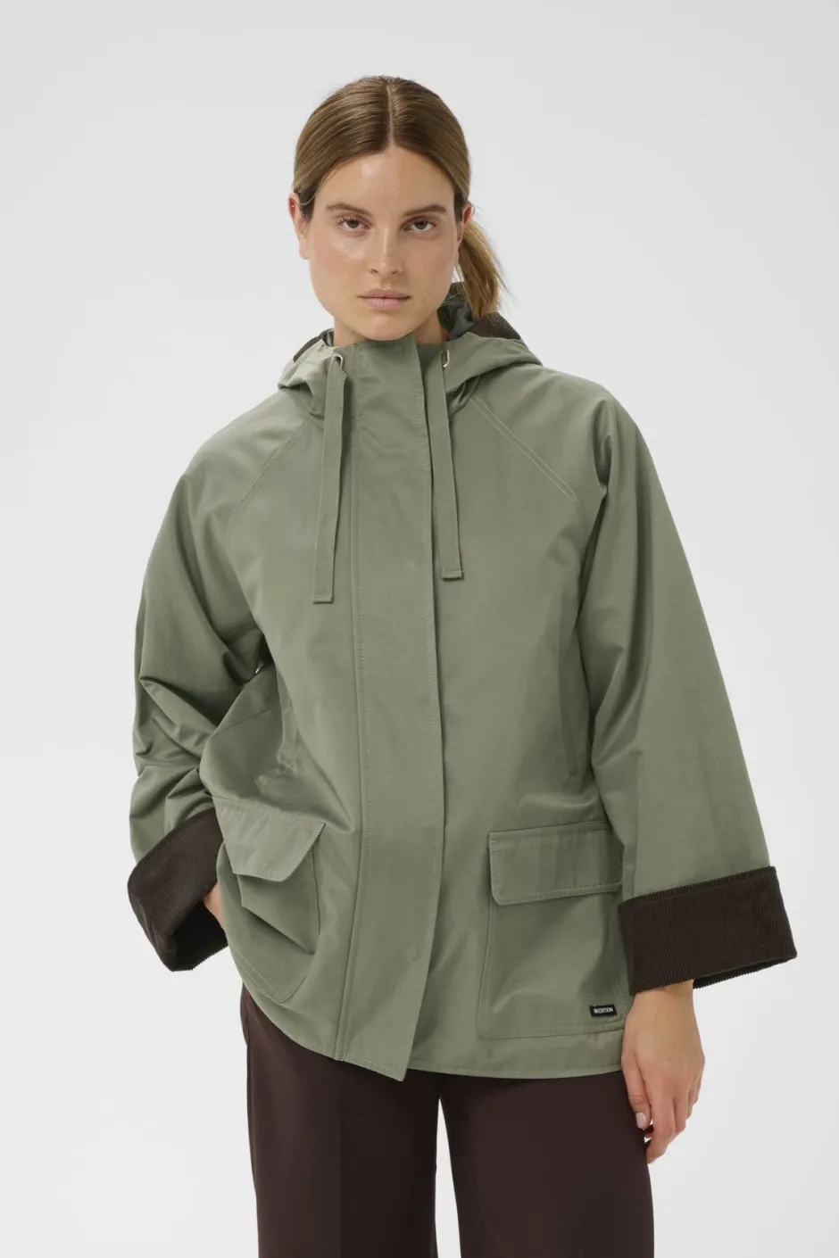 naisten takki GracelynnIW Hooded Jacket, vihreä>Inwear Online