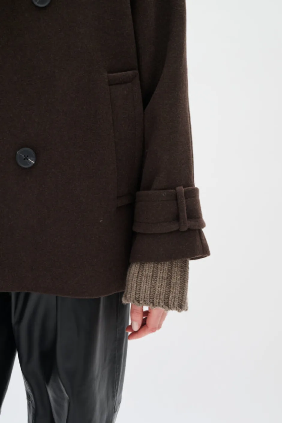 naisten villakangastakki THORAIW MINONA COAT,>Inwear Discount