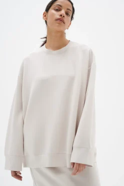 Naisten Väljä Collegepaita, AIDA SWEATSHIRT Luonnonvalkoinen>Inwear Online