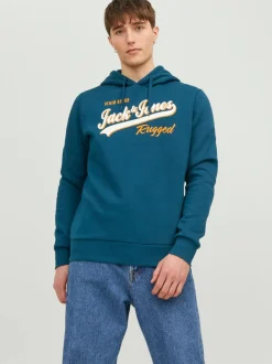 huppari, JJELOGO SWEAT HOOD>Jack and Jones Sale