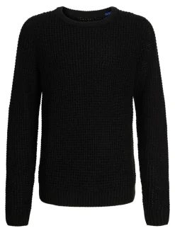 lasten neulepusero JJGLOBAL KNIT CREW NECK JNR,>Jack and Jones Junior New