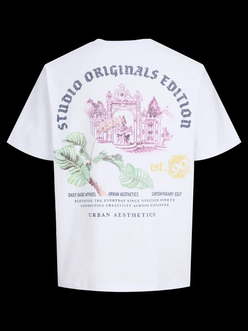 t-paita, JORMEADOWS GRAPHIC BACK TEE SS CRE JNR>Jack and Jones Junior Best