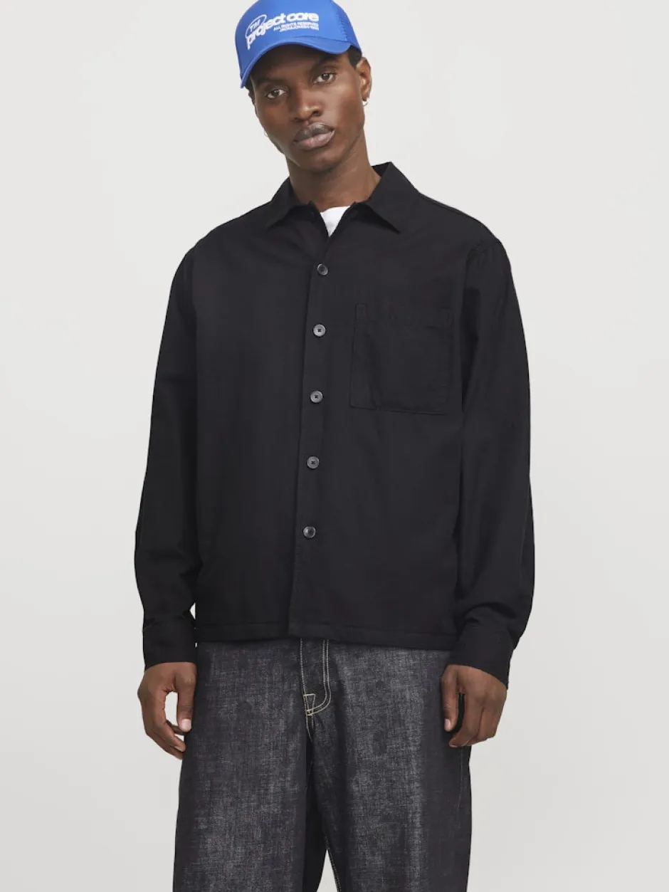 miestan päällyspaita, JJEURBAN EDGE OVERSHIRT LS SN>Jack and Jones Sale