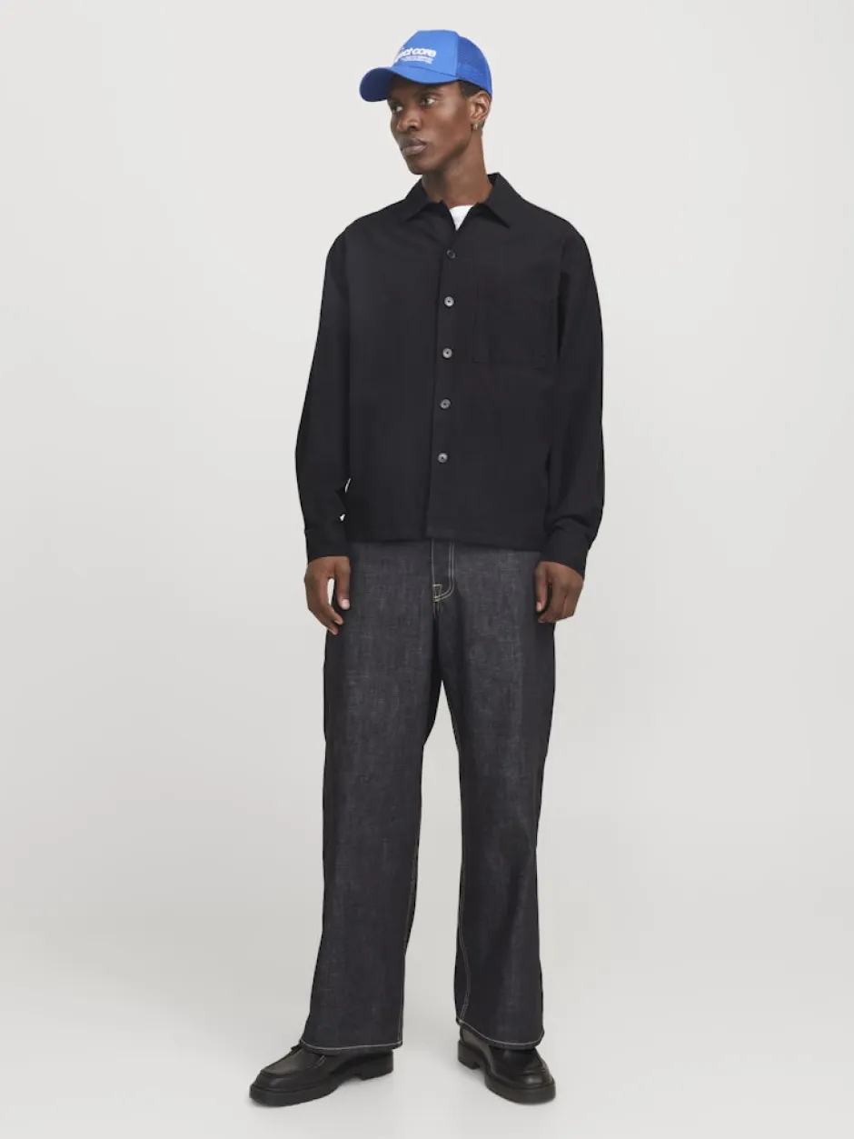miestan päällyspaita, JJEURBAN EDGE OVERSHIRT LS SN>Jack and Jones Sale