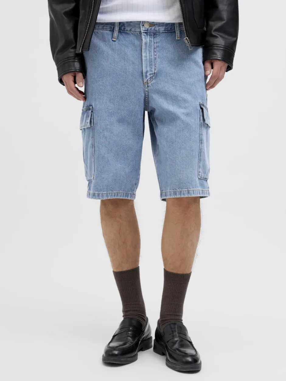 miesten farkkushortsit, JJIBILL JJWIDE SHORTS>Jack and Jones New