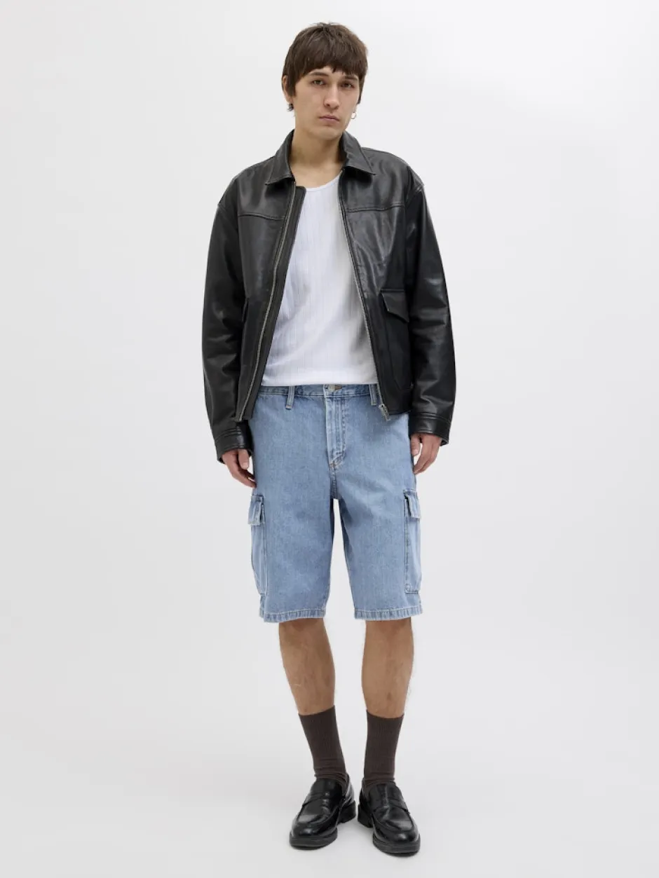 miesten farkkushortsit, JJIBILL JJWIDE SHORTS>Jack and Jones New
