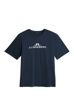 miesten t-paita, K M LOGO T-SHIRT>J.Lindeberg Discount