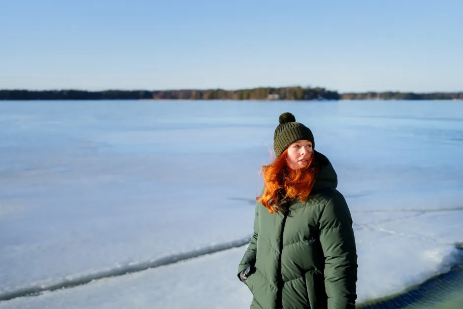 Naisten Talvitakki REINA UNTUVATAKKI 104CM>Joutsen Discount