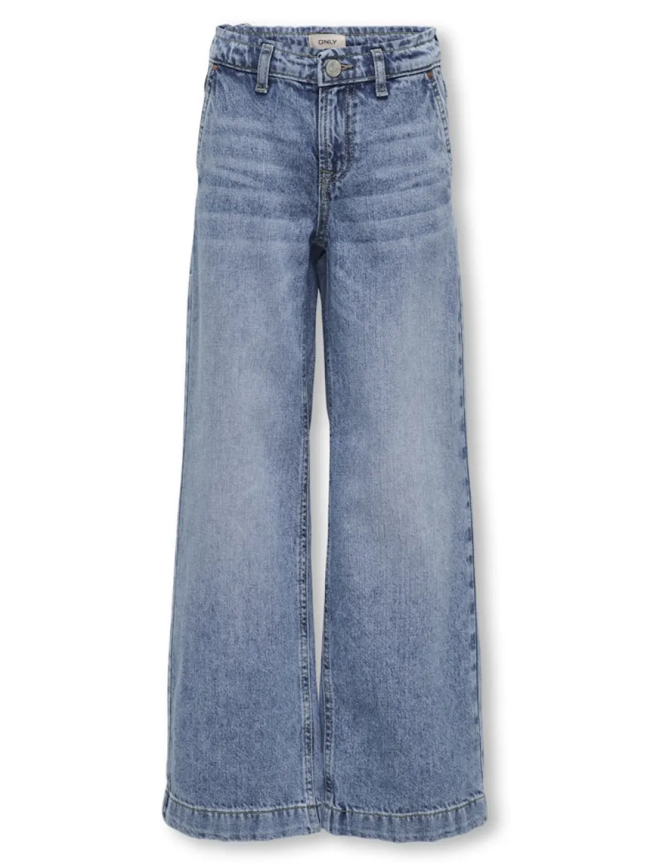 lasten farkut KOGCOMET WIDE LEG NOOS SININEN, INDIGO>Kids Only Sale