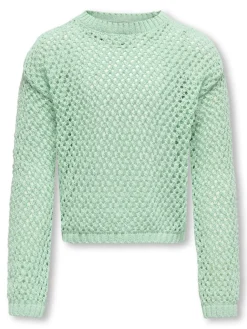 lasten neulepusero, KOGDONNA LIFE O-NECK STRUCTURE KNIT>Kids Only Clearance