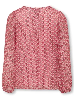 lasten paita, KOGJEVA LS O-NECK TOP>Kids Only Clearance