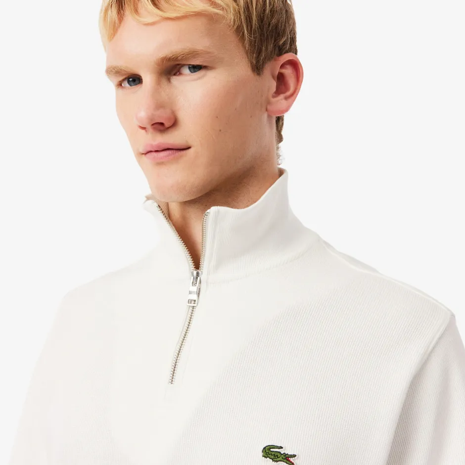 miesten collegepaita Regular Fit High Neck Zipped Sweatshirt,>Lacoste Outlet
