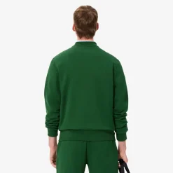 Miesten Collegepaita, BRUSHED COTTON FLEEX JOGGER SWEATSHIRT>Lacoste Online