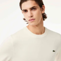 miesten neulepusero, REGULAR FIT CREW NECK SWEATER>Lacoste Online
