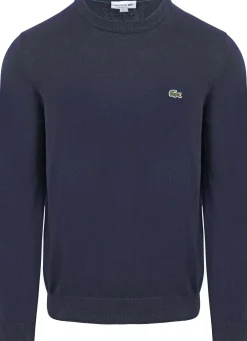 miesten neulepusero, REGULAR FIT CREW NECK SWEATER>Lacoste Outlet