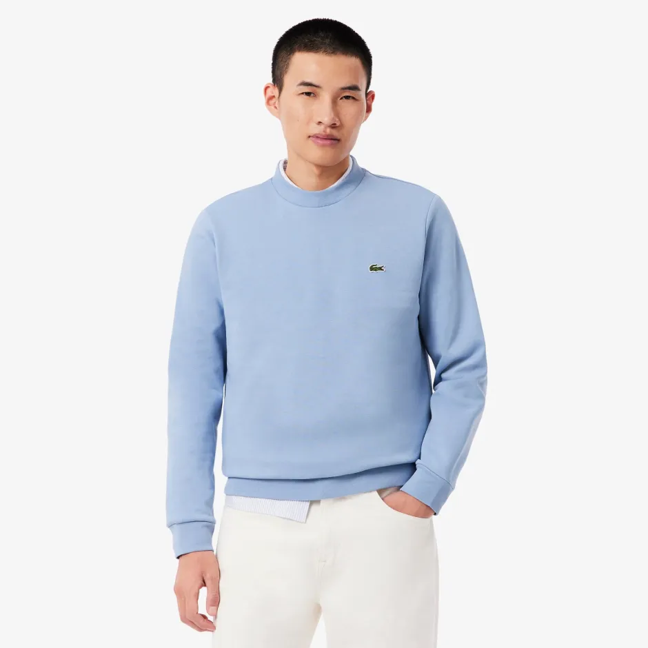 miesten neulepusero Brushed Cotton Fleex Jogger Sweatshirt,>Lacoste