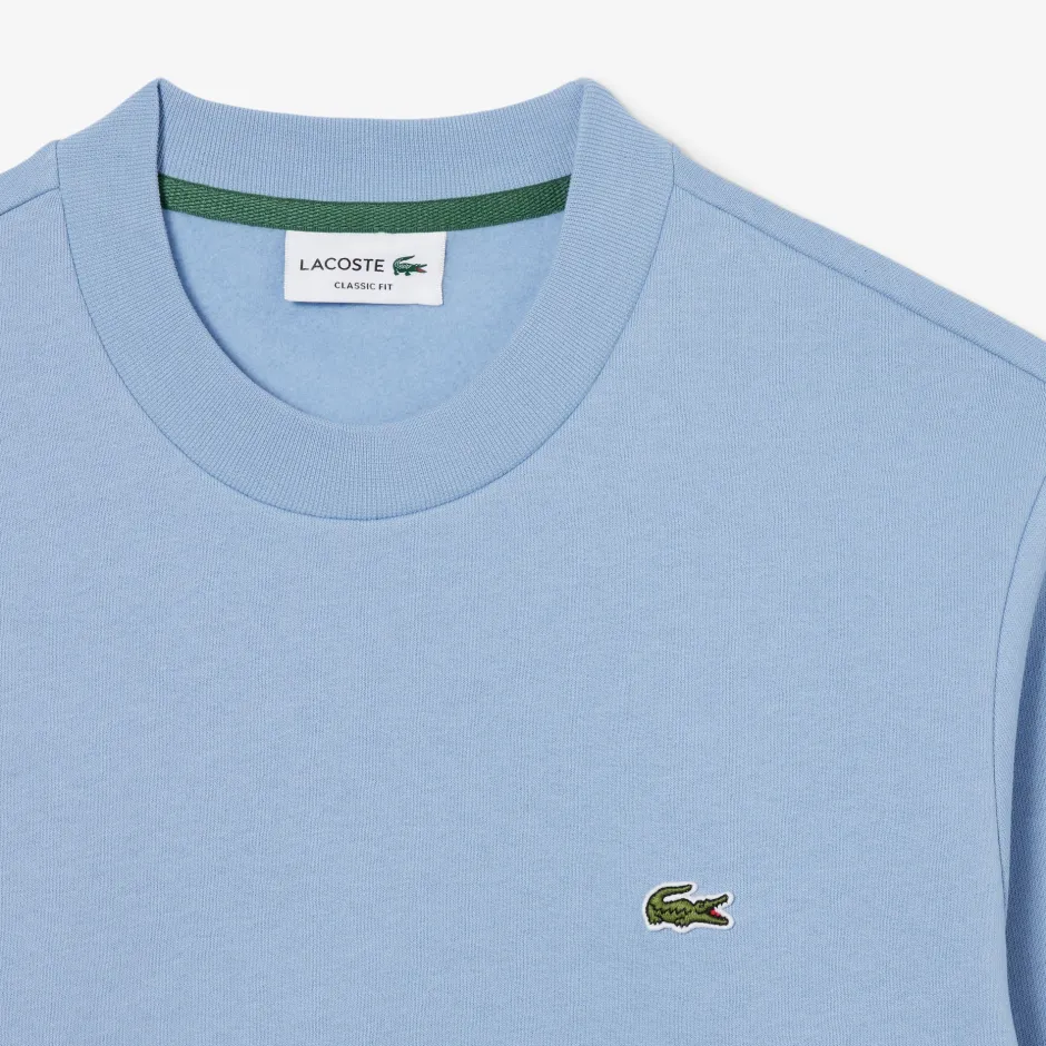 miesten neulepusero Brushed Cotton Fleex Jogger Sweatshirt,>Lacoste