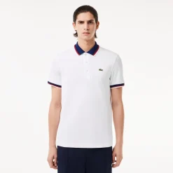 Miesten Pikeepaita, REGULAR FIT STRECH COTTON PIQUE CONTRAST>Lacoste Online