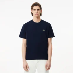 Miesten T-Paita, MID WEIGHT COTTON JERSEY T-SHIRT NOS>Lacoste