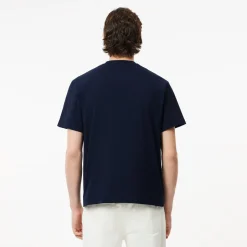 Miesten T-Paita, MID WEIGHT COTTON JERSEY T-SHIRT NOS>Lacoste