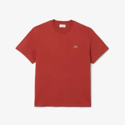 miesten t-paita, MID WEIGHT COTTON JERSEY T-SHIRT>Lacoste Sale
