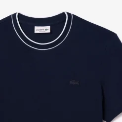 miesten t-paita, STRECH PIQUE STRIPE COLLAR T-SHIRT><noscript><img width=