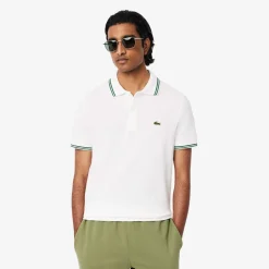 n miesten pikeepaita, RIBBED COLLAR SHIRT>Lacoste Best