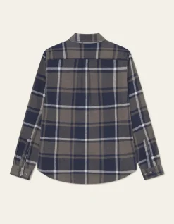 miesten flanellipaita, JEREMY CHECK FLANNEL SHIRT>Les Deux Online