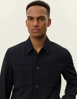 miesten hybriditakki, MARSEILLE PINSTRIPE HYBRID JACKET><noscript><img width=